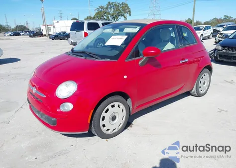 2012 Fiat 500C Pop from USA, damaged, VIN 3C3CFFDR2CT313926